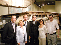 (LR) Joe Pena, United Way of Miami-Dade, Rep. Ileana Ros-Lehtinen, G. Lincoln McCurdy, President of TCA, Serap Odabas Yigit, member of the Florida Turkish American community, Fuat Ornarli, member of the Florida Turkish American community.