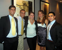 From left to right: Michael Arin Ciftci – Senior at the University of Florida majoring in Political Science / International Relations. Intern at the office of Congresswoman Virginia Foxx (Republican-North Carolina/5th District), Evan James Linker – Junior at McGill University majoring in Political Science with a minor in Islamic Studies and East Asian Studies. Intern at the US House of Representatives Foreign Affairs Committee., Aylin Oncel – Junior at University of California , Los Angeles , majoring in Political Science and Women’s Studies.Intern at the office of Congressman Michael H. Michaud (Democrat-Maine/2nd District). Ceylan Ecer – Junior at Brandeis University majoring in Economics and International Relations with a minor in Business. Intern at the office of Congressman Joe Wilson (Republican-South Carolina/2nd District). Ata Akin Akiner - Senior at Rutgers University majoring in History and Political Science. Intern at the office of Congressman Dan Burton (Republican-Indiana/5th District).